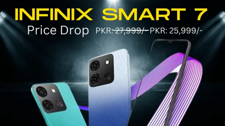The Infinix Smart 7 gets RS. 2,000 OFF with the Latest Price Discount in Pakistan