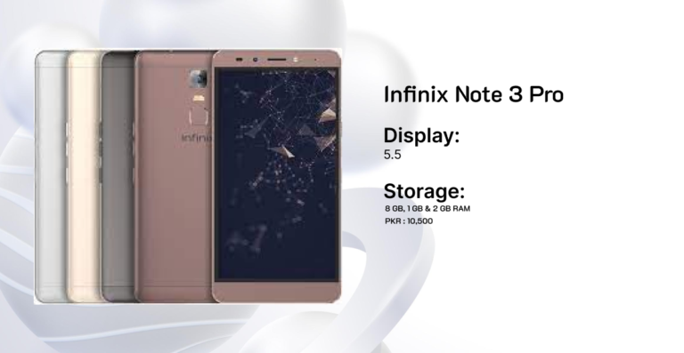 Infinix Note 3 Pro Price In Pakistan