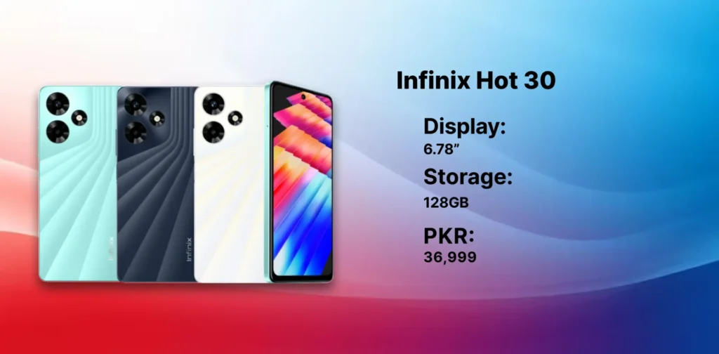 Infinix Hot 30 price in Pakistan