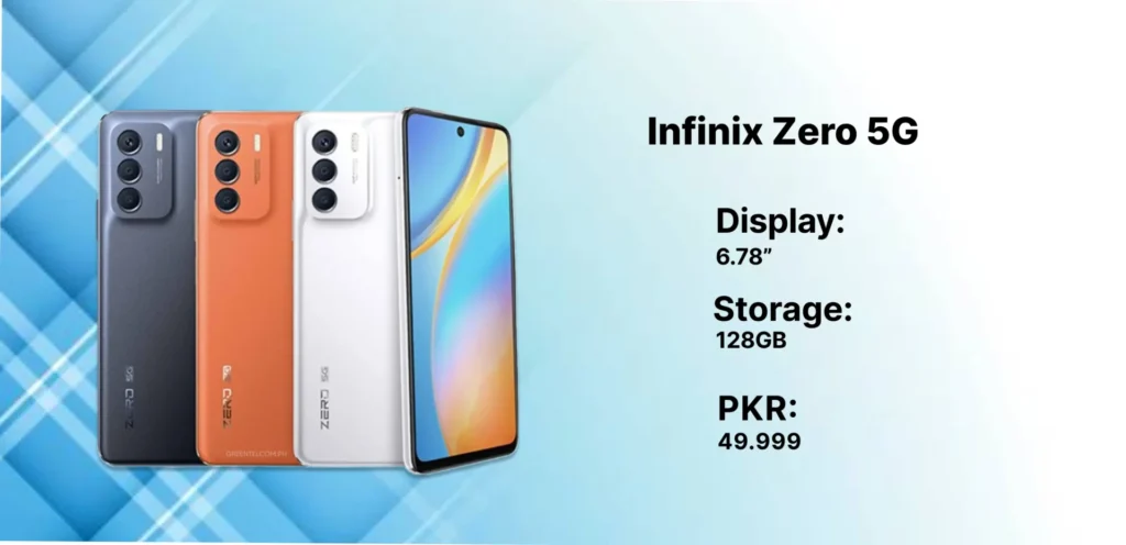 Infinix Zero 5G price in pakistan