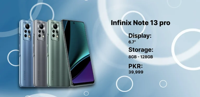 Infinix Note 13 Pro price in Pakistan