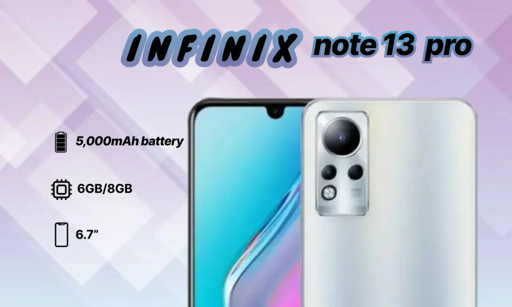 Key specs of Infinix Note 13 Pro price in Pakistan